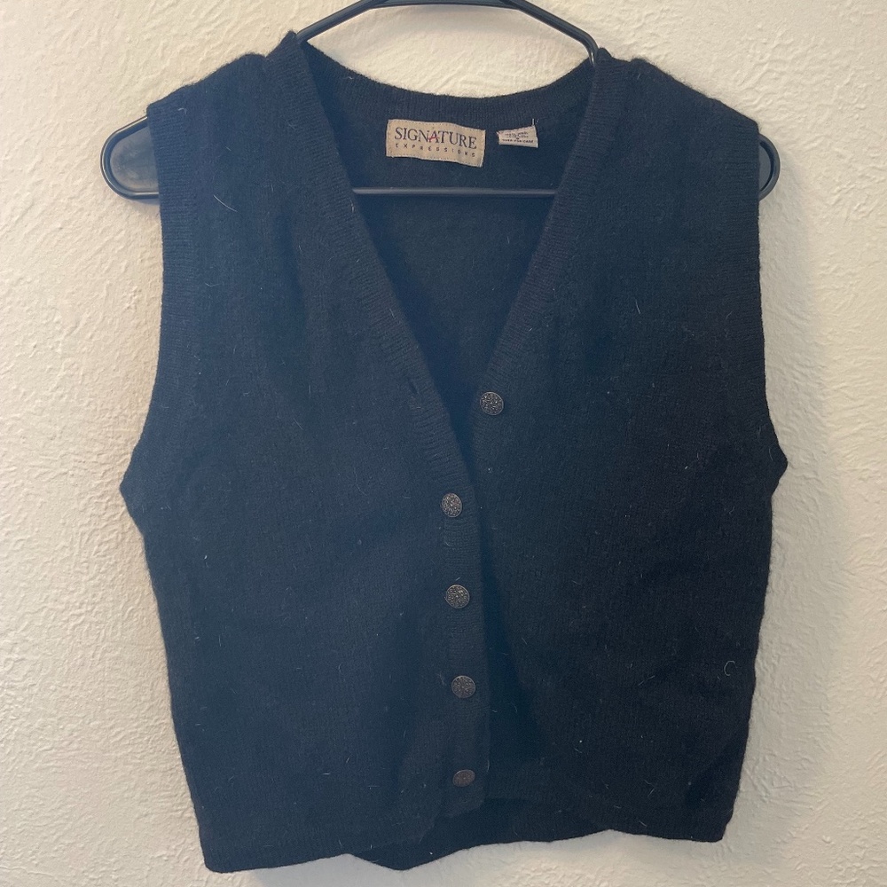 Vintage Wool Vest